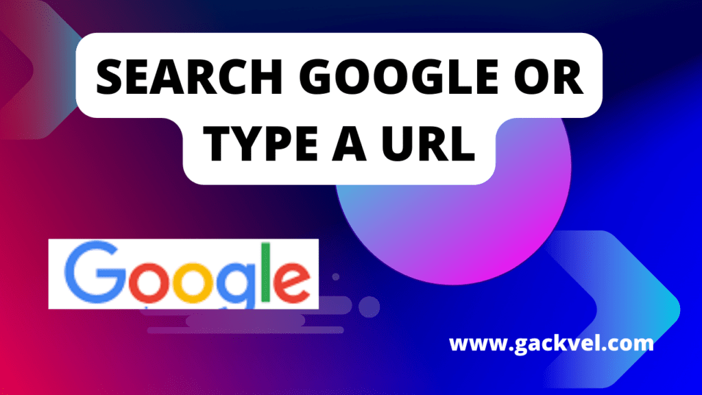 Search Google or type a URL