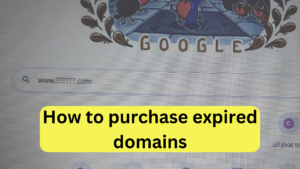 How to purchase expired domains