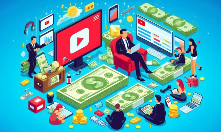 how to earn money from youtube app