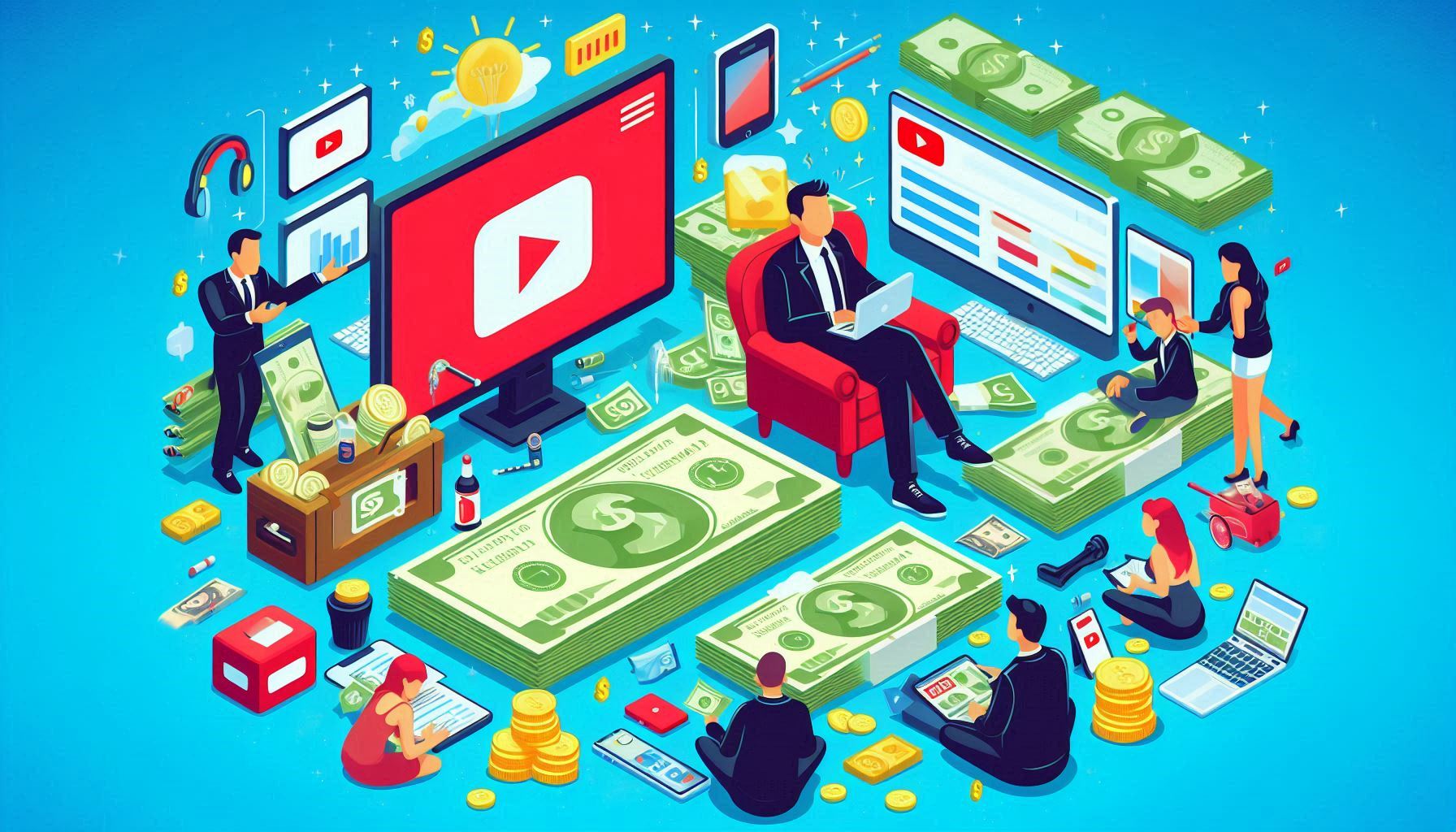 how to earn money from youtube app