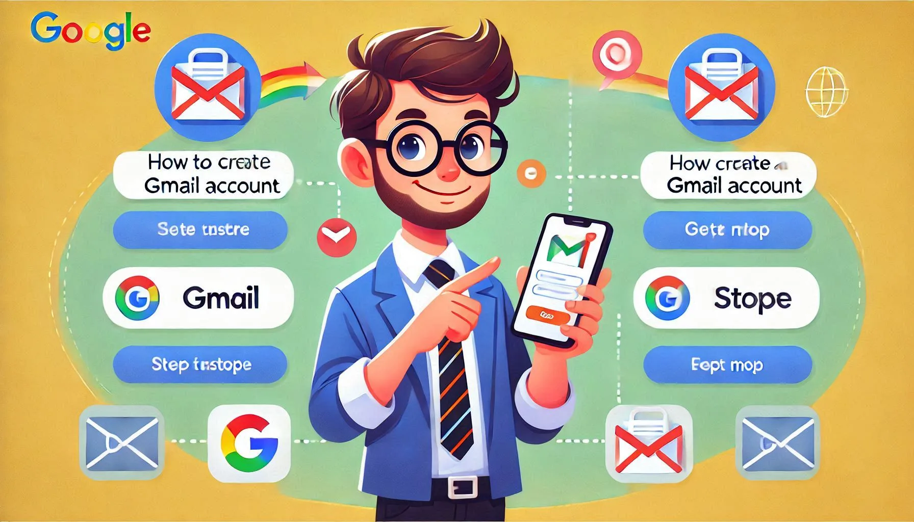 How to Easy Creat Gmail Account