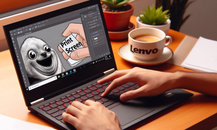 how to screenshot in laptop Lenovo