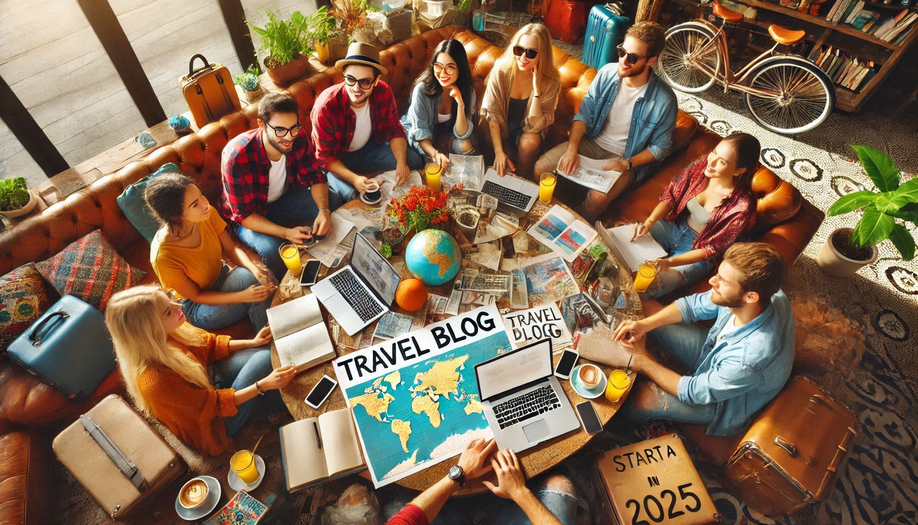 How to start a travel blog in 2025