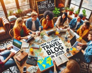 How to start a travel blog in 2025