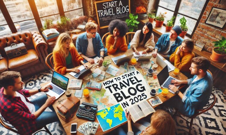 How to start a travel blog in 2025