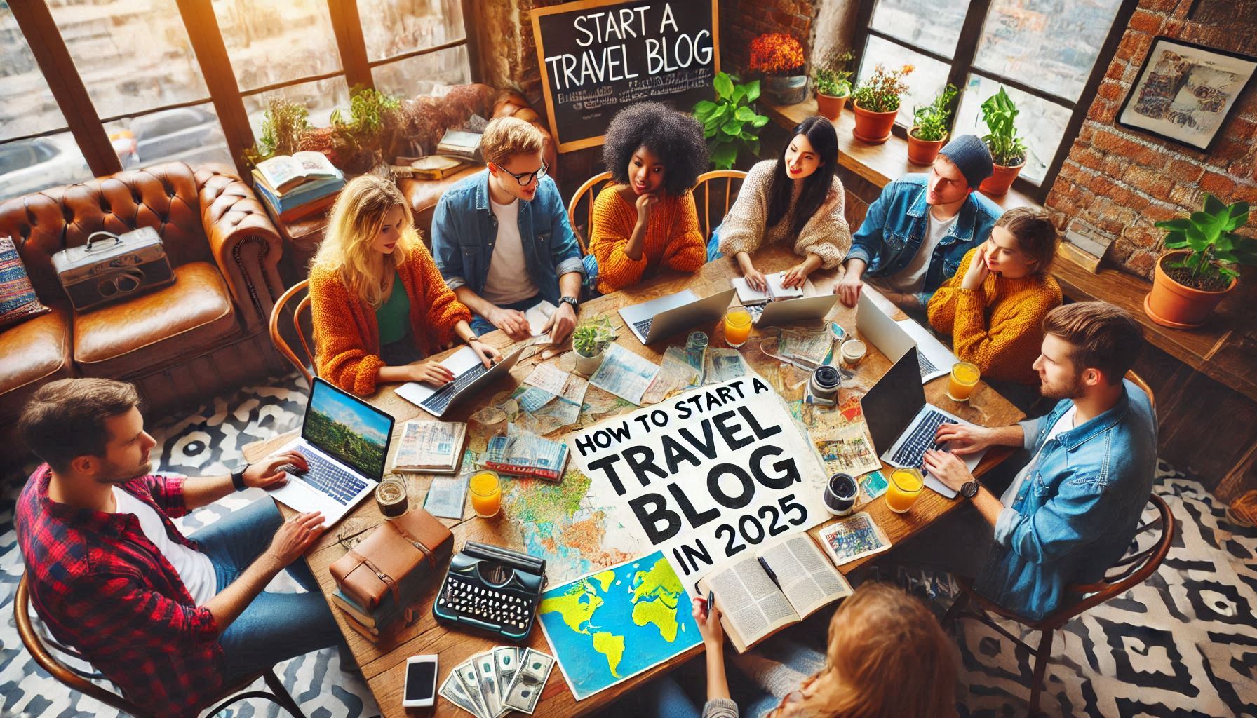 How to start a travel blog in 2025