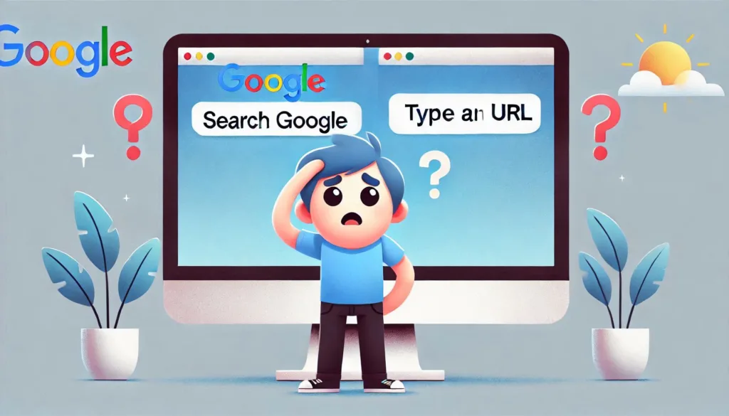 what is Search Google or type a URL