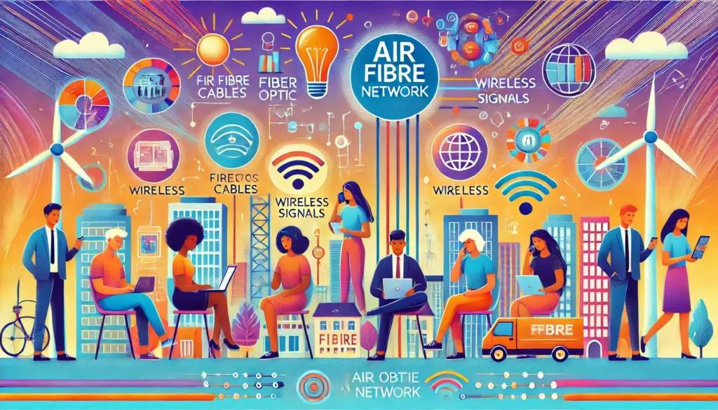 What is air fibre network