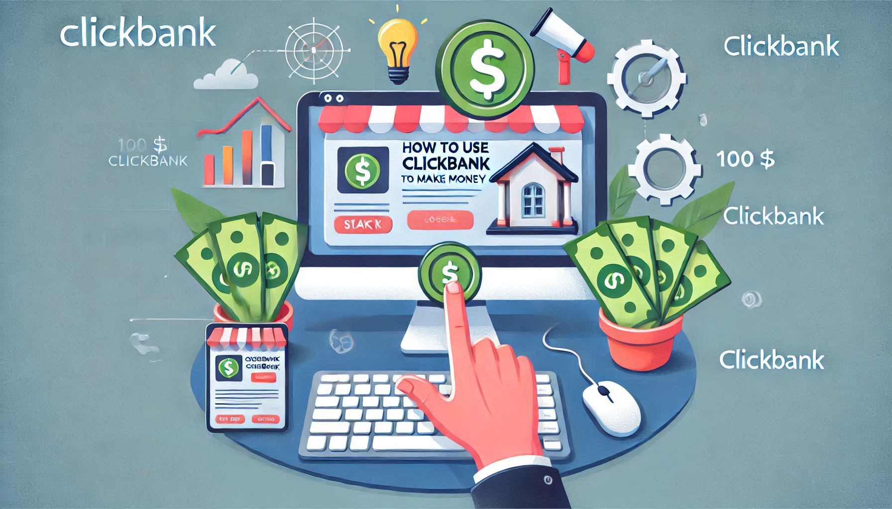 how to use clickbank to make money | 100 $ per day