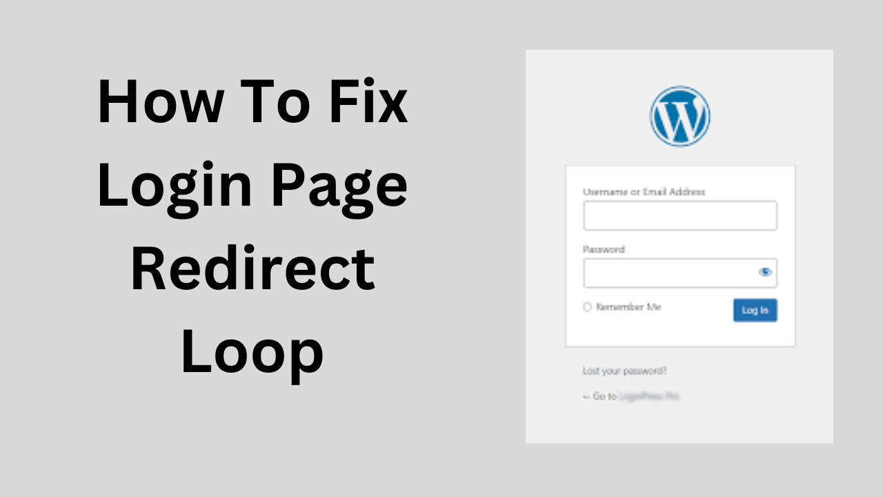 Login Page Redirect Loop