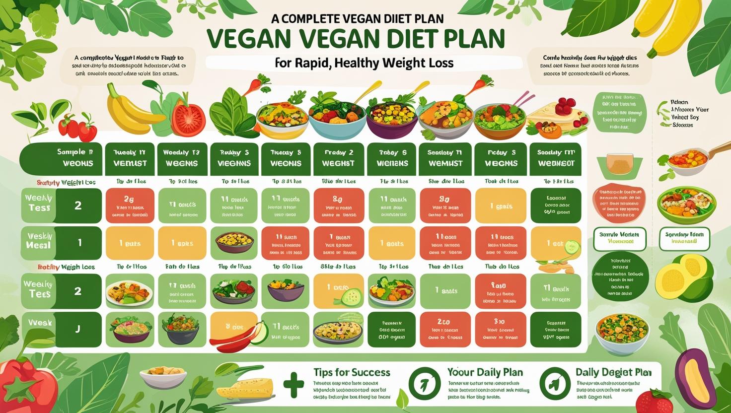 vegan diet plan for weight loss fast