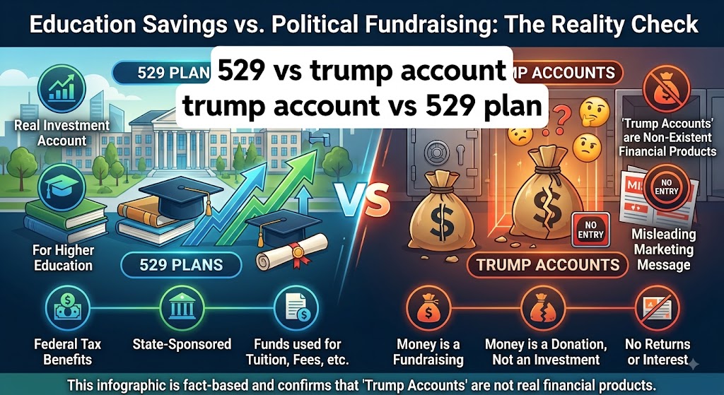 529 vs trump account